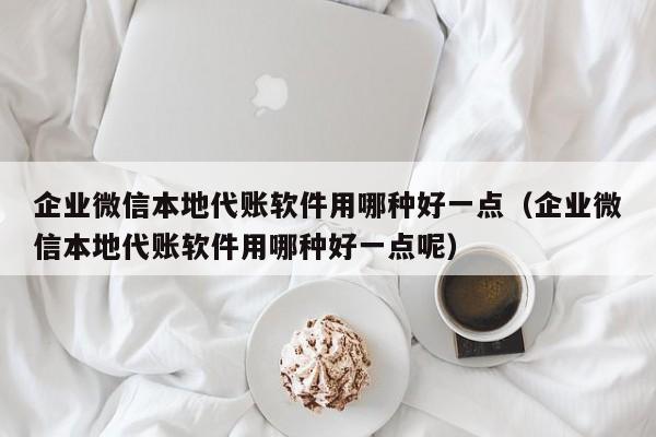 企业微信本地代账软件用哪种好一点（企业微信本地代账软件用哪种好一点呢）