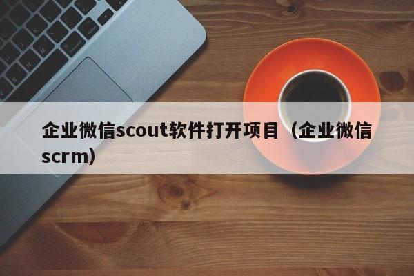 企业微信scout软件打开项目（企业微信scrm）