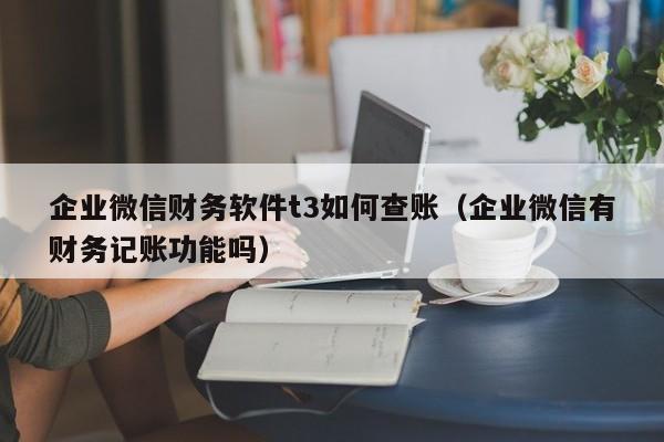 企业微信财务软件t3如何查账（企业微信有财务记账功能吗）