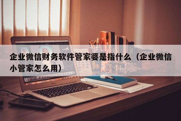 企业微信财务软件管家婆是指什么（企业微信小管家怎么用）