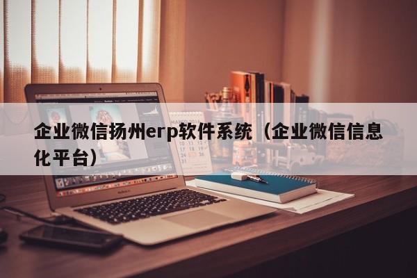企业微信扬州erp软件系统（企业微信信息化平台）