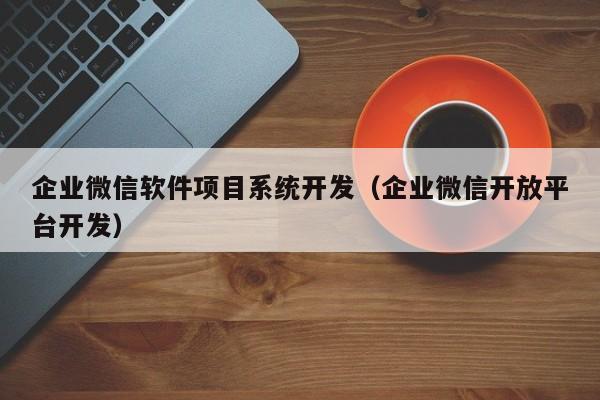 企业微信软件项目系统开发（企业微信开放平台开发）