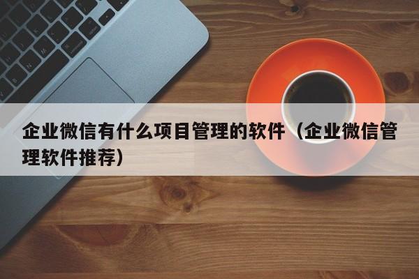 企业微信有什么项目管理的软件（企业微信管理软件推荐）