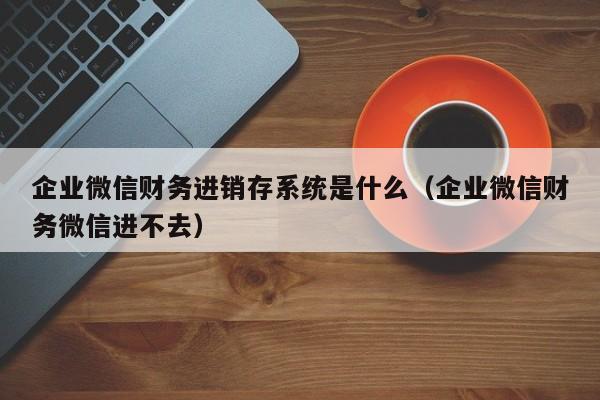 企业微信财务进销存系统是什么（企业微信财务微信进不去）